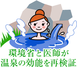 環境省と医師が温泉の効能を再検証